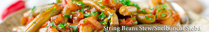 String Beans Stew/Sneibonchi Stoba